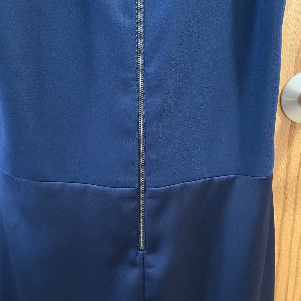 Banana Republic drop waist dark navy blue dress - Picture 4 of 6